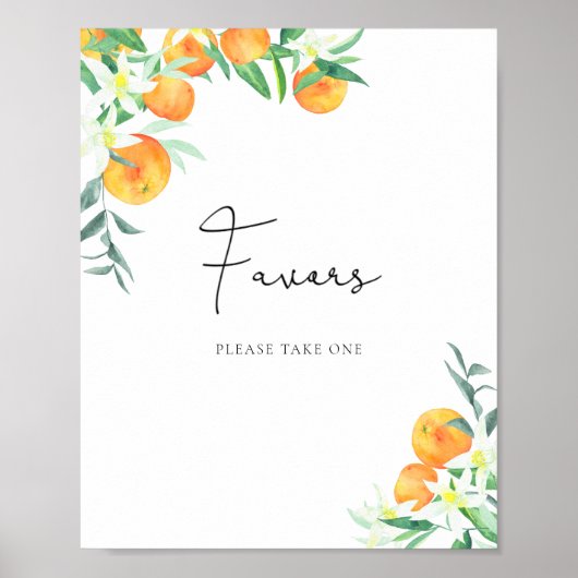 Poster Une petite mignonne est sur le chemin \ Favors (Devant)