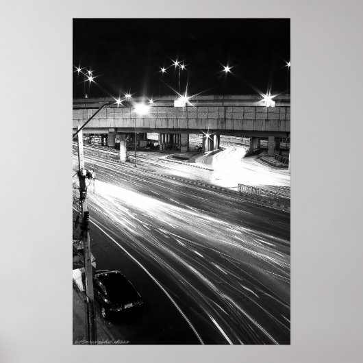 Poster Une photo Starry Night (Devant)