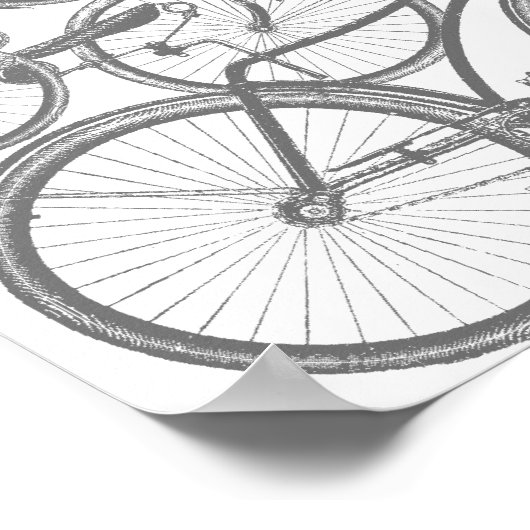 Poster Une pile de vélos (Coin)