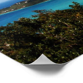 POSTER UNE PLAGE DANS LES ÎLES (Coin)