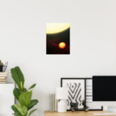 Poster Une planète semblable à Jupiter (Bureau à domicile)