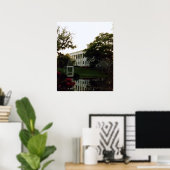 Poster Une Plantation Sur Le Mississippi (Bureau à domicile)