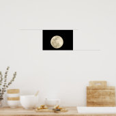 Poster Une Pleine lune en février (Cuisine)