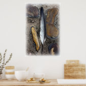 Poster Une plume tombée (Cuisine)
