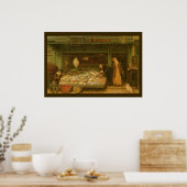 Poster Une poissonnerie par Frederick Walker (Cuisine)