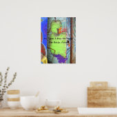 Poster Une Pomme Un Jour Conservera Le Docteur... (Cuisine)