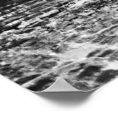 Poster Une porte bleue (Coin)