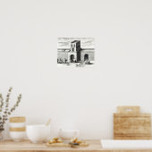 Poster Une porte de la Grande Muraille (Cuisine)