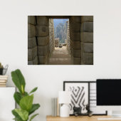 Poster Une Porte De Machu Picchu (Bureau à domicile)