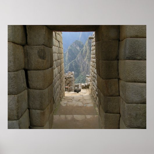 Poster Une Porte De Machu Picchu (Devant)