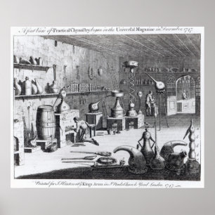 Poster Une première vue de chimie pratique