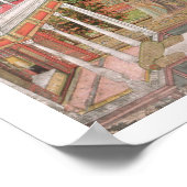 Poster Une princesse moghole dans son jardin (gouache sur (Coin)