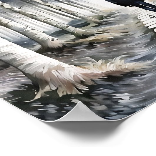 Poster Une promenade dans les bois (Coin)