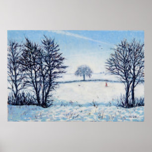 Poster Une promenade d'hivers