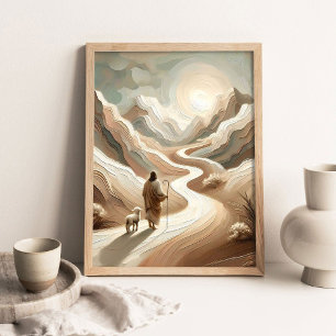 Poster Une promenade étoilée, Art chrétien moderne, Laiss