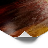 Poster Une pyramide sous l'oeil cosmique de dieu (Coin)