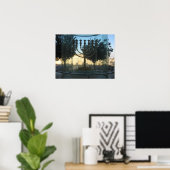 Poster Une reconstruction de la menorah du temple (Bureau à domicile)