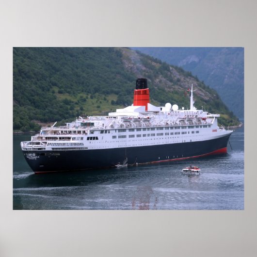 Poster Une reine dans un fjord (Devant)
