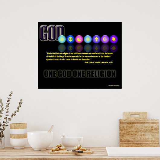 Poster Une religion (Cuisine)