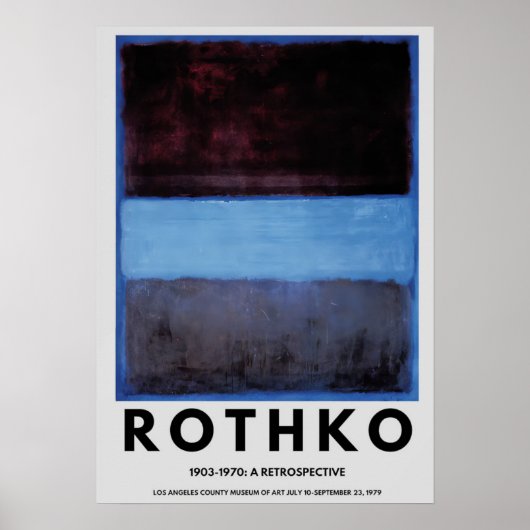 Poster Une Rétrospective 3 (Devant)