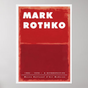 Poster Une Rétrospective 4