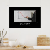 Poster Une réunion productive est un oxymoron [XL] (Cuisine)