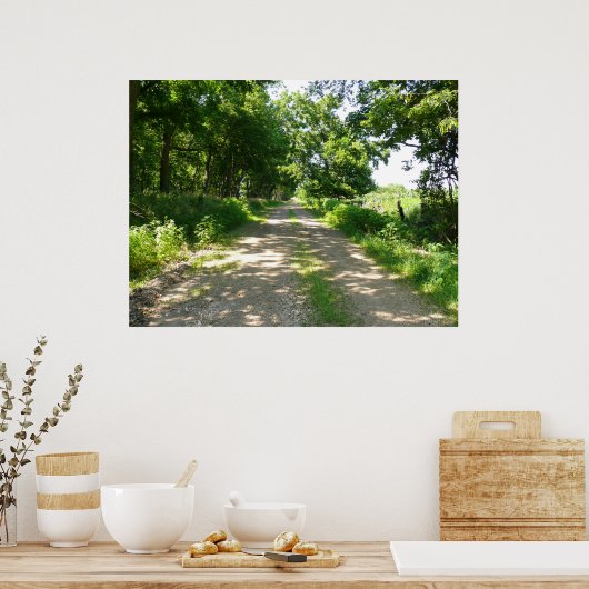 Poster Une route moins parcourue (Cuisine)