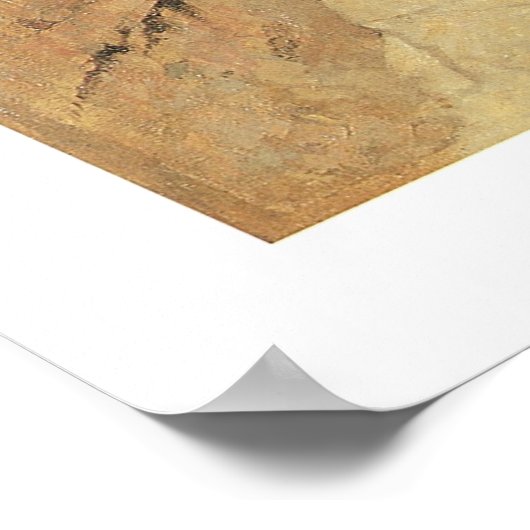 Poster Une rue à El Agouat (Coin)