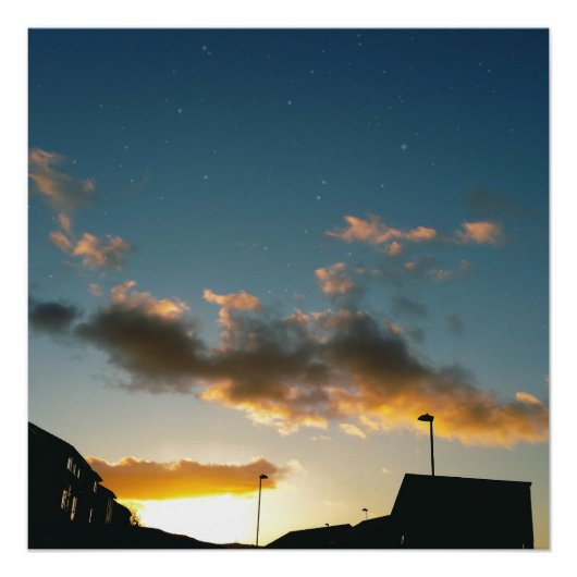 Poster Une rue couronnée d'étoiles (Devant)