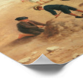 Poster Une Scène Balnéaire (Coin)