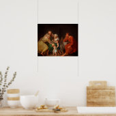 Poster Une scène d'adieu par Nicolai Abildgaard (Cuisine)