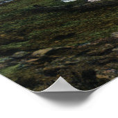 Poster Une scène de bateau de rivière Columbia (Coin)