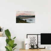 Poster Une scène de bateau de rivière Columbia (Bureau à domicile)