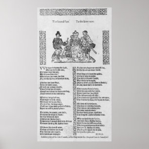 Poster Une scène de chasse