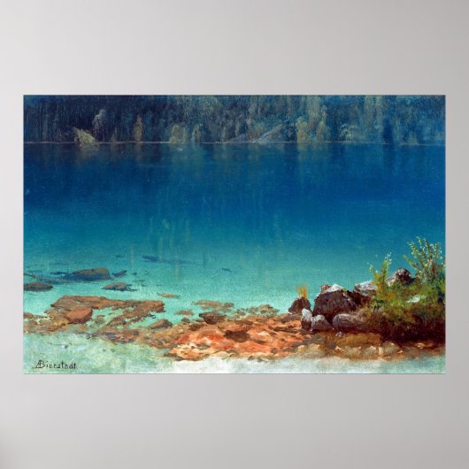 Poster Une Scène De Lac (Devant)