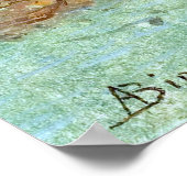 Poster Une Scène De Lac (Coin)