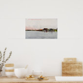 Poster Une Scène De Skagit River (Cuisine)