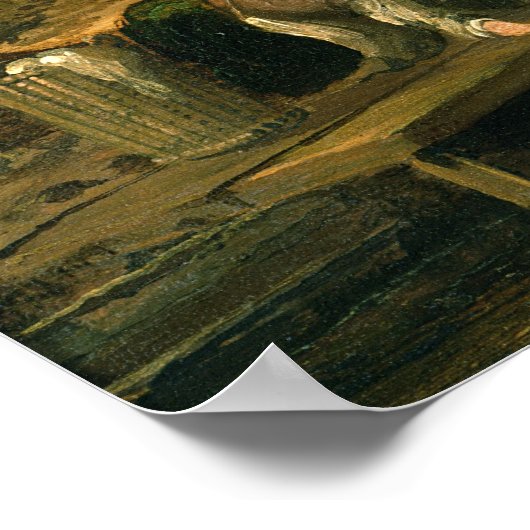 Poster Une Scène De Village (Coin)