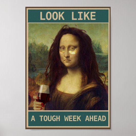 Poster Une semaine difficile (Devant)