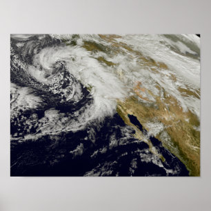 Poster Une série de tempêtes fortes avec les vents