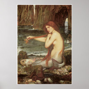 Poster Une sirène