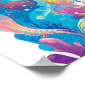 Poster Une sirène sous-marine envoûtante (Coin)