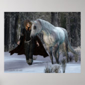 Poster Une Soirée Neige (Devant)