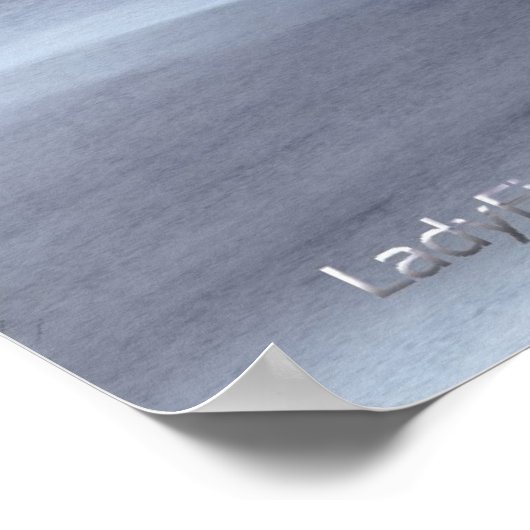 Poster Une Soirée Neige (Coin)