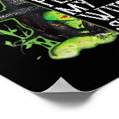 Poster Une Sorcière Femme Boucle Le Beurre Que Tu Viens D (Coin)