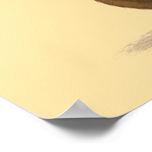 Poster Une souris confondue par une déclaration muette (Coin)