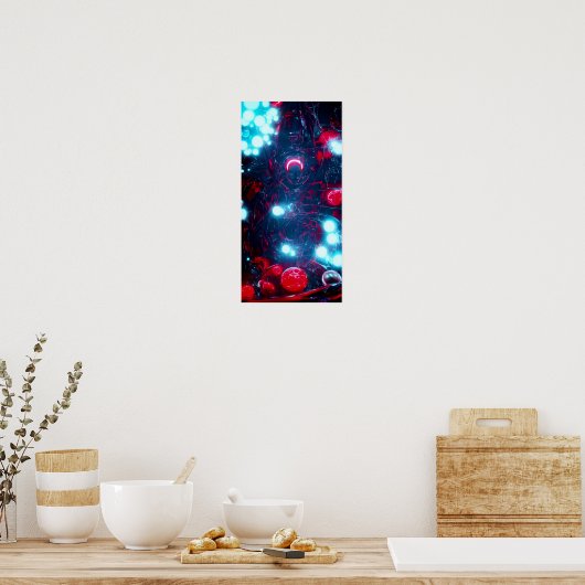 Poster Une sphère rouge 58 - A.I. (Cuisine)