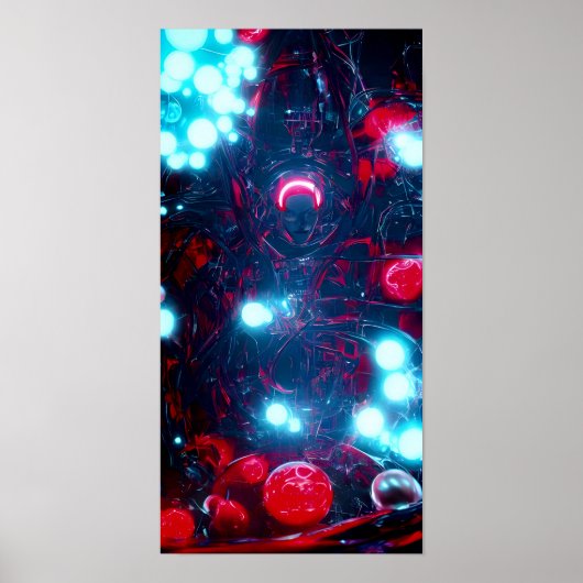 Poster Une sphère rouge 58 - A.I. (Devant)