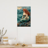 Poster Une superbe sirène (Cuisine)