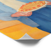 Poster Une tarte du soir (Coin)